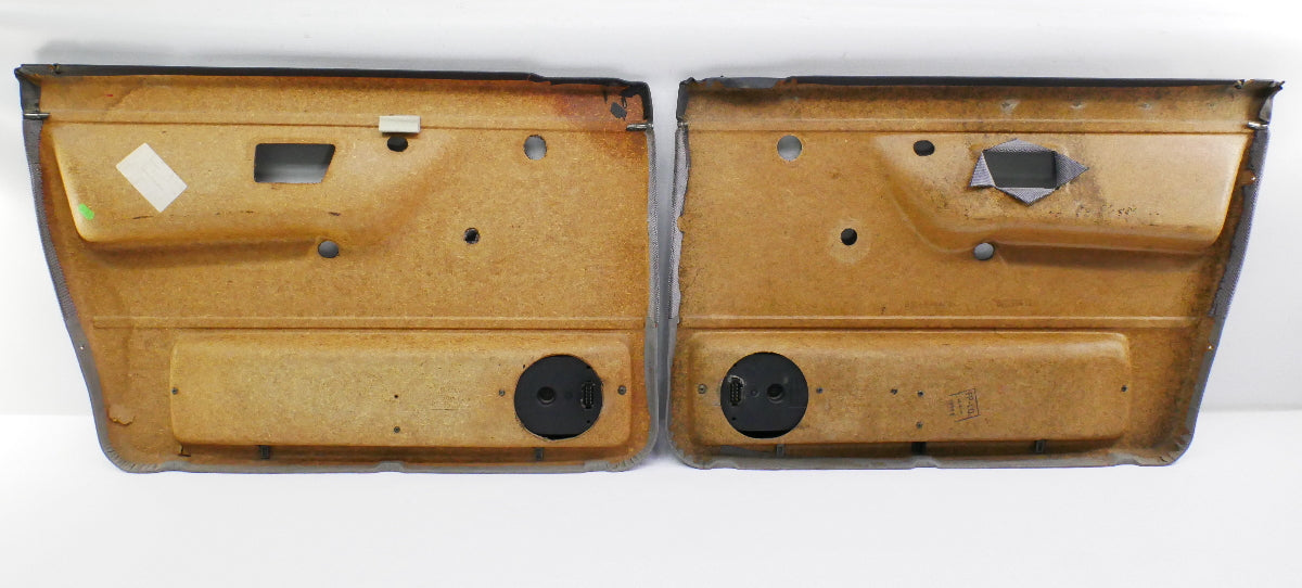Door Panel Set 85-92 VW Jetta Golf MK2 4 Door Grey Genuine 193 867 011 012 212