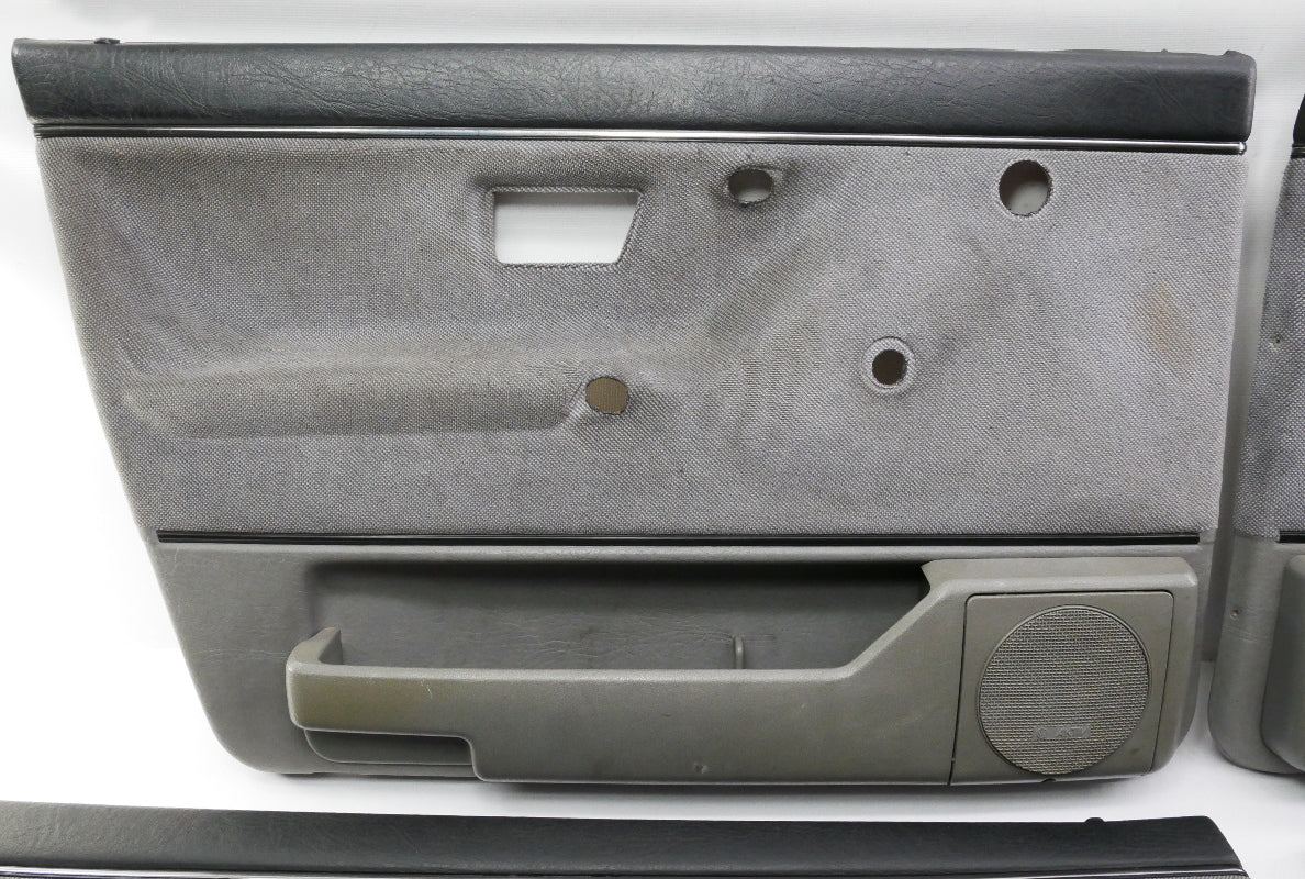 Door Panel Set 85-92 VW Jetta Golf MK2 4 Door Grey Genuine 193 867 011 012 212