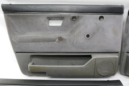 Door Panel Set 85-92 VW Jetta Golf MK2 4 Door Grey Genuine 193 867 011 012 212