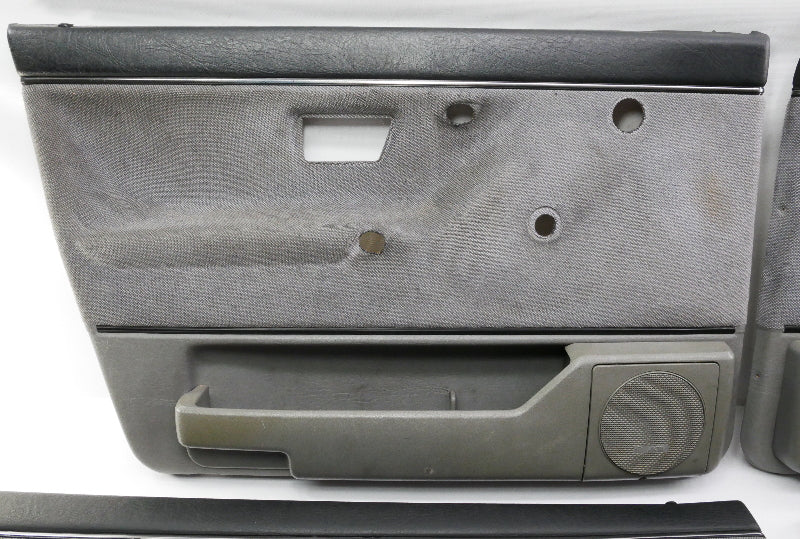Door Panel Set 85-92 VW Jetta Golf MK2 4 Door Grey Genuine 193 867 011 012 212