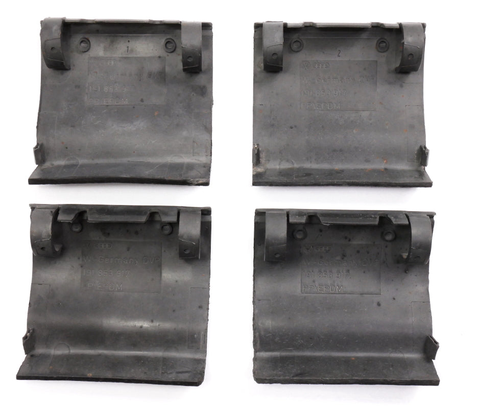 Lower Jack Flap Cover Set 88-92 VW Jetta Golf GTI MK2 - Genuine - 191 853 917