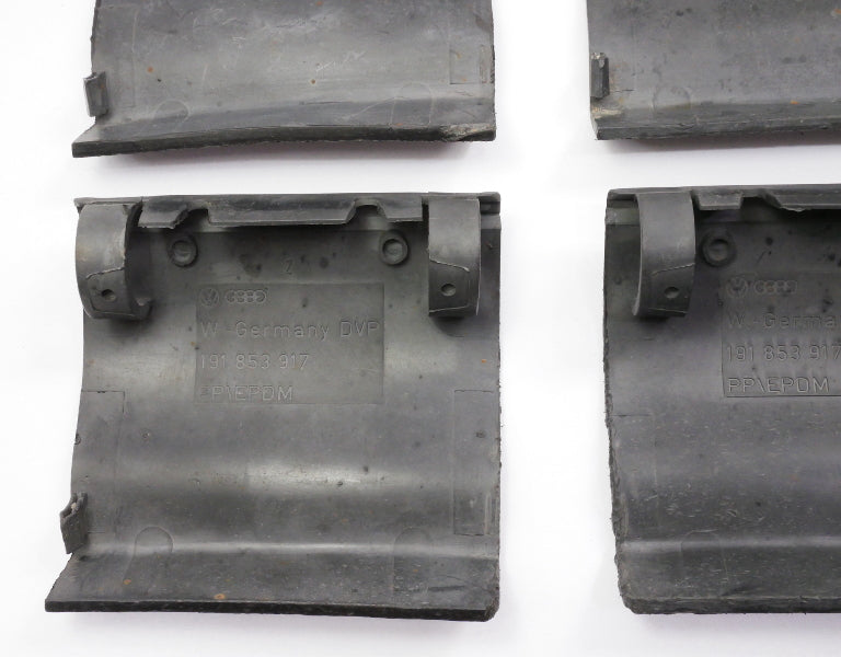 Lower Jack Flap Cover Set 88-92 VW Jetta Golf GTI MK2 - Genuine - 191 853 917