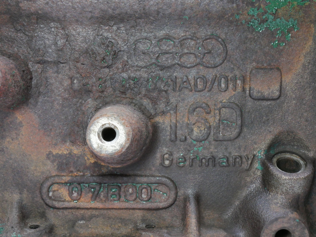 Engine Bare Block 85-92 VW Jetta Golf MK2 1.6D Non-turbo Diesel Code: ME