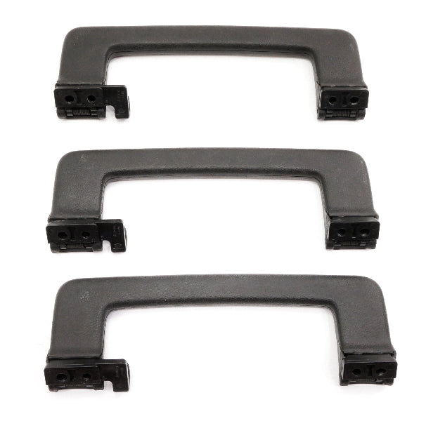 Black Grab Handle Set 85-92 VW Jetta Golf GTI Mk2 - Genuine - 191 857 607