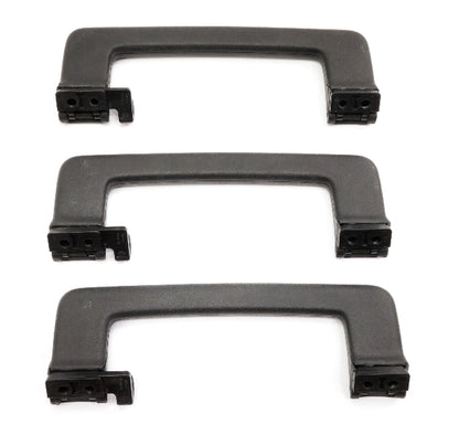 Black Grab Handle Set 85-92 VW Jetta Golf GTI Mk2 - Genuine - 191 857 607