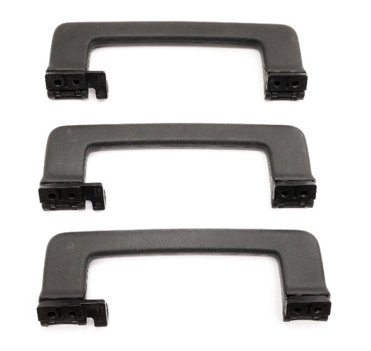 Black Grab Handle Set 85-92 VW Jetta Golf GTI Mk2 - Genuine - 191 857 607