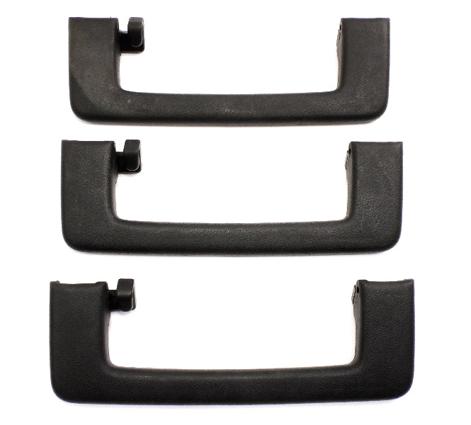 Black Grab Handle Set 85-92 VW Jetta Golf GTI Mk2 - Genuine - 191 857 607