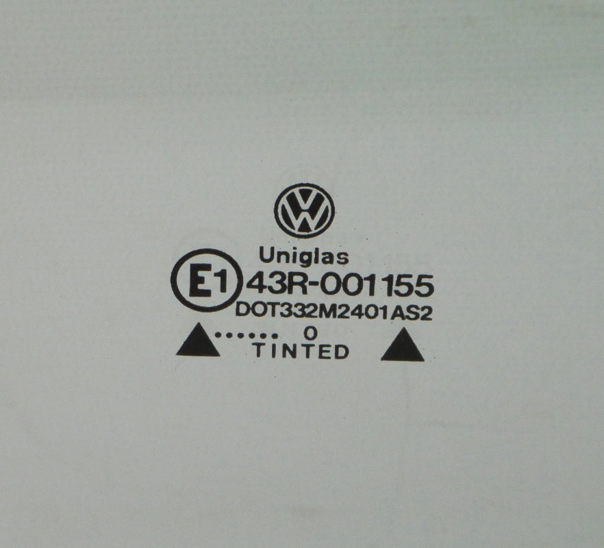 RH Front Side Window Door Exterior Glass 88-92 VW Jetta Golf 4 DR A2 Mk2 -