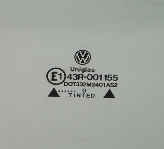 RH Front Side Window Door Exterior Glass 88-92 VW Jetta Golf 4 DR A2 Mk2 -