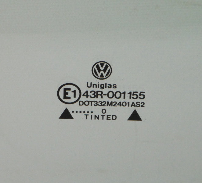 RH Front Side Window Door Exterior Glass 88-92 VW Jetta Golf 4 DR A2 Mk2 -