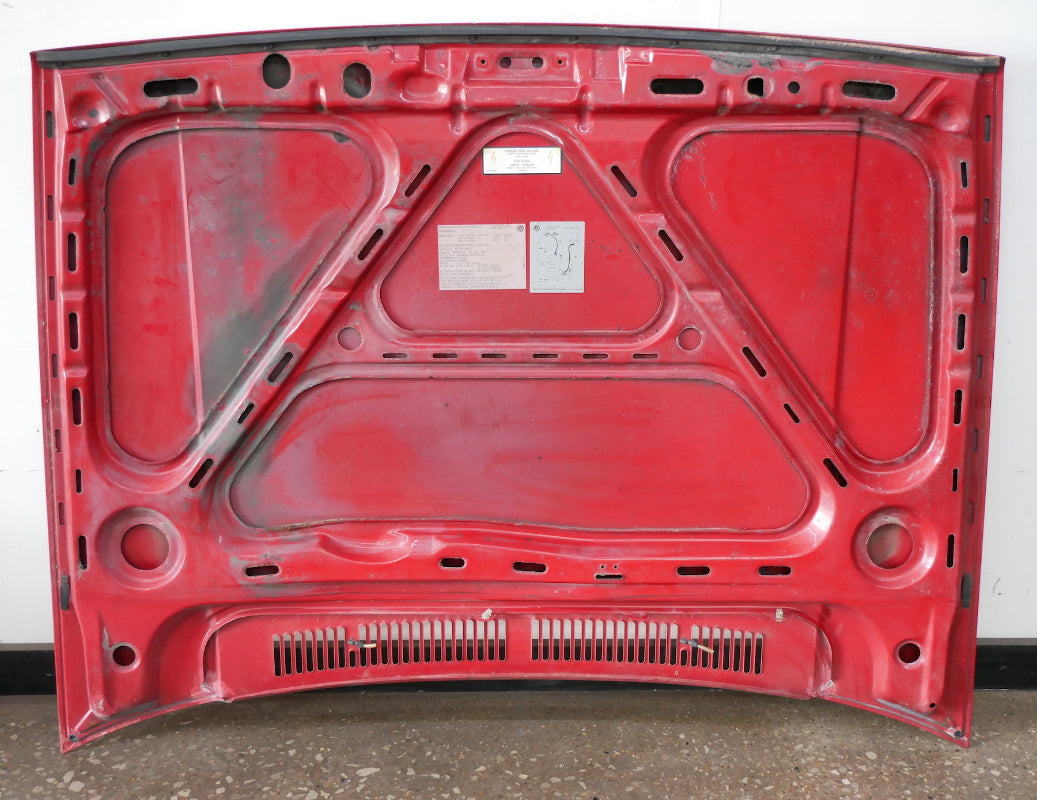 Hood Bonnet 85-92 VW Jetta Golf GTI MK2 - LY3D Tornado Red - Genuine