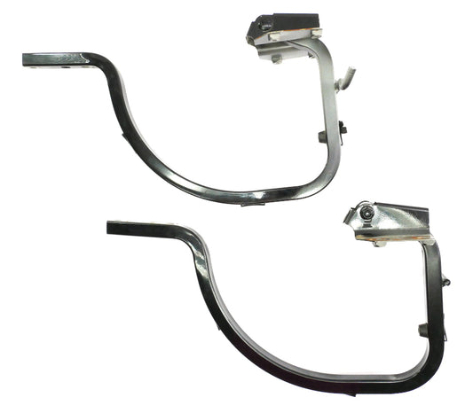 Trunk Hinges 11-18 VW Jetta MK6 LC9X Black Pearl - Genuine - 5C6 827 301 E / 302 D