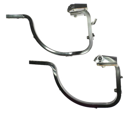 Trunk Hinges 11-18 VW Jetta MK6 LC9X Black Pearl - Genuine - 5C6 827 301 E / 302 D