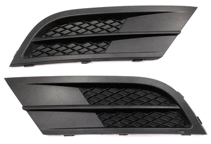 Front Lower Bumper Grilles Set 15-18 VW Jetta MK6 Genuine 5C6 853 665 J / 666 G