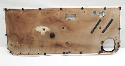 RH Front Interior Door Panel Card 85-93 VW Cabriolet Convertible MK1 White Plaid