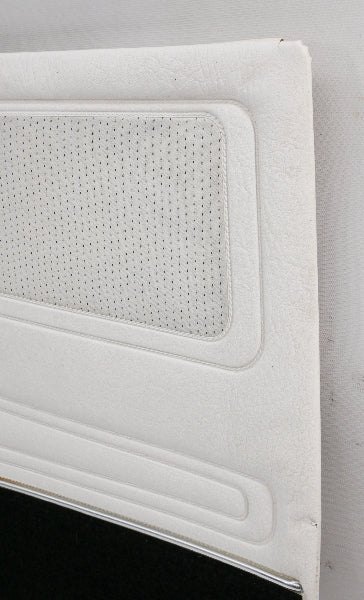 RH Front Interior Door Panel Card 85-93 VW Cabriolet Convertible MK1 White Plaid