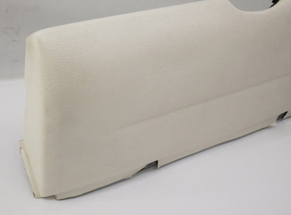 Lower Dashboard Dash Knee Bar Panel 90-93 VW Cabriolet Convertible MK1 White