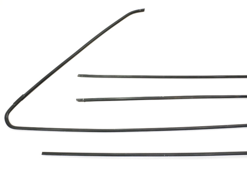 Door Window Trim Metal Molding Set 80-93 VW Rabbit Convertible Cabriolet MK1