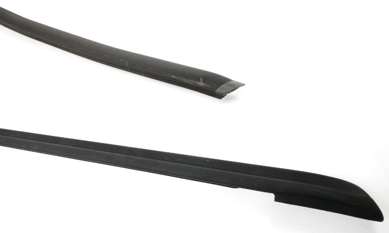 Roof Gutter Trim Seals Drip Moldings 85-92 VW Jetta MK2 - 167 853 705 A / 706 A