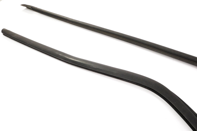 Roof Gutter Trim Seals Drip Moldings 85-92 VW Jetta MK2 - 167 853 705 A / 706 A