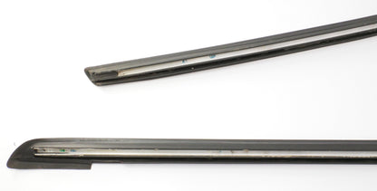 Roof Gutter Trim Seals Drip Moldings 85-92 VW Jetta MK2 - 167 853 705 A / 706 A
