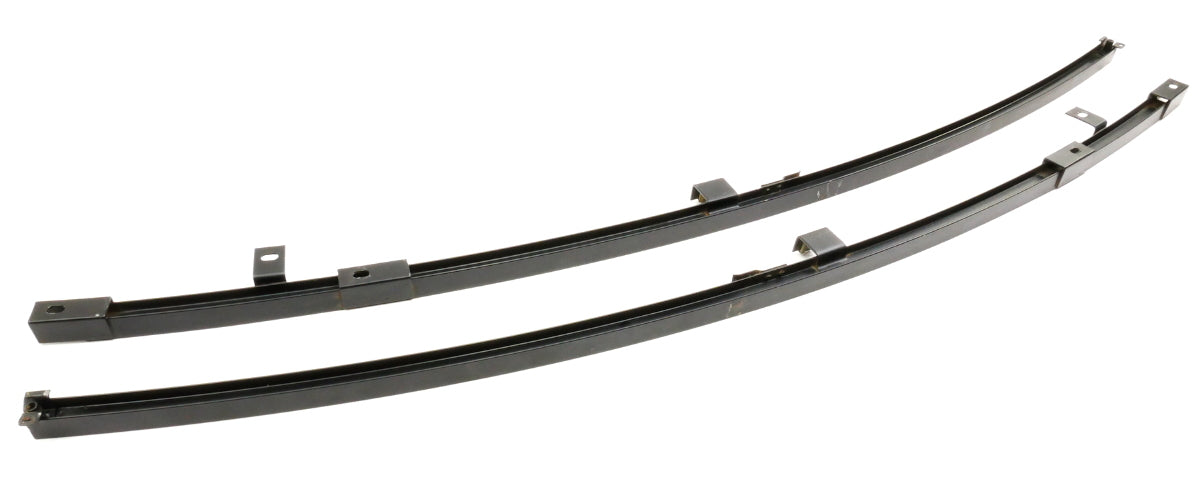 Quarter Corner Quarter Window Glass Metal Guide Channels 80-93 VW Cabriolet MK1