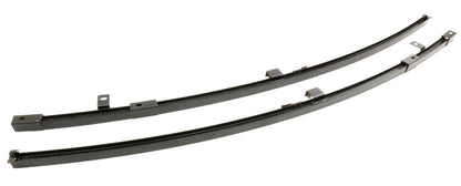 Quarter Corner Quarter Window Glass Metal Guide Channels 80-93 VW Cabriolet MK1