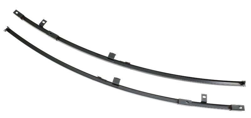 Quarter Corner Quarter Window Glass Metal Guide Channels 80-93 VW Cabriolet MK1