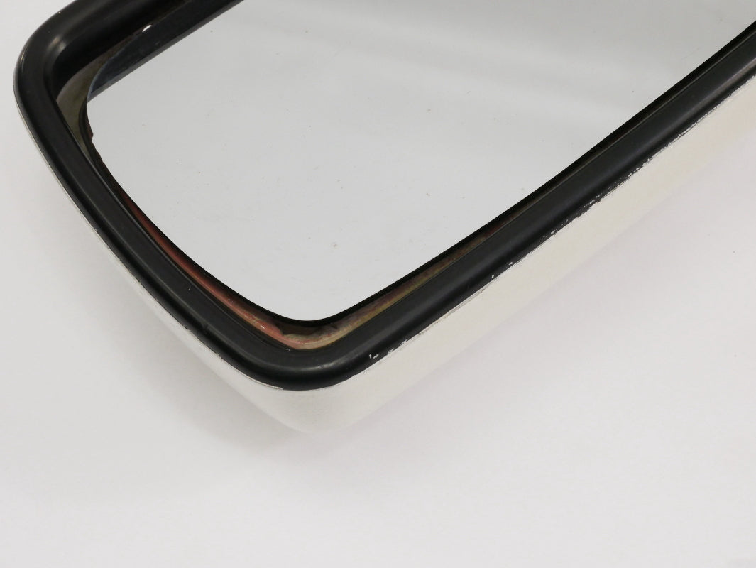RH Side View Exterior Door Mirror 80-93 VW Cabriolet Convertible Mk1 White