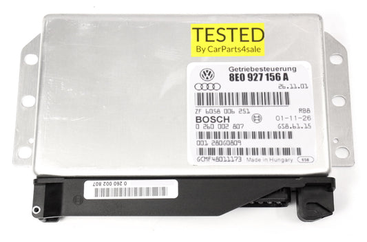 TCM TCU Transmission Computer Module 02-03 Audi A4 B6 Quattro - 8E0 927 156 A