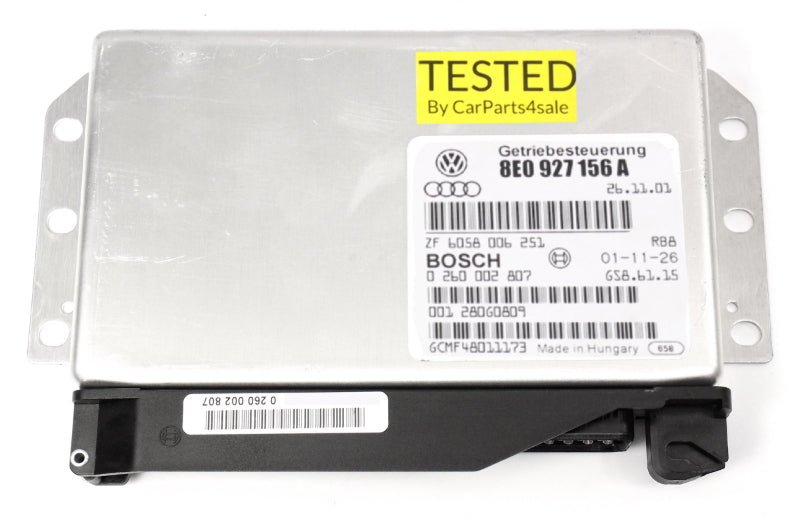 TCM TCU Transmission Computer Module 02-03 Audi A4 B6 Quattro - 8E0 927 156 A