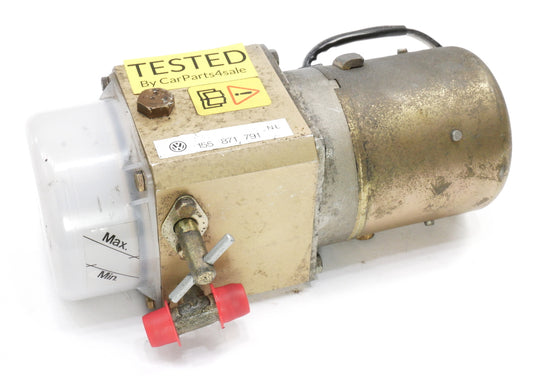 Power Convertible Top Hydraulic Pump 90-93 VW Cabriolet MK1 - 155 871 791