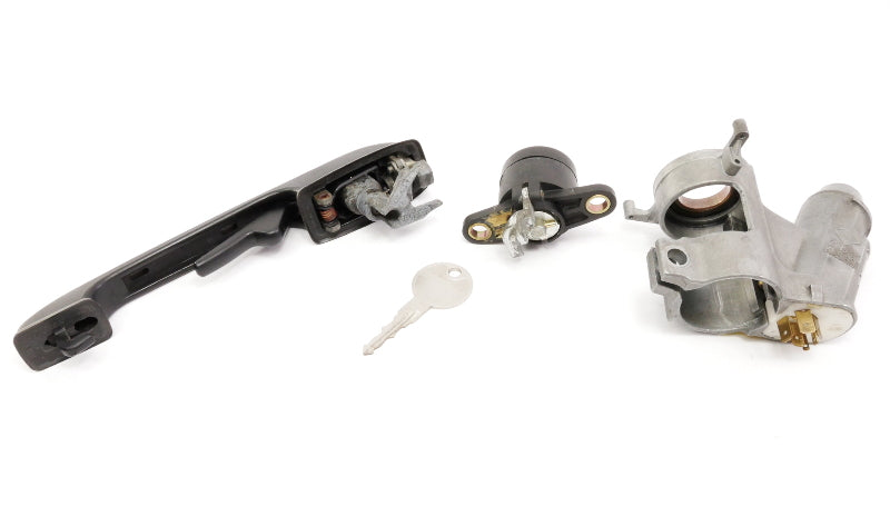 Ignition Key Handle Trunk Lock Set 80-93 VW Cabriolet Rabbit Convertible MK1
