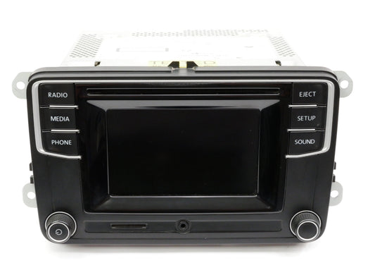 Head Unit Radio 18-19 VW Jetta MK6 Passat Beetle - Genuine - 561 035 150 B