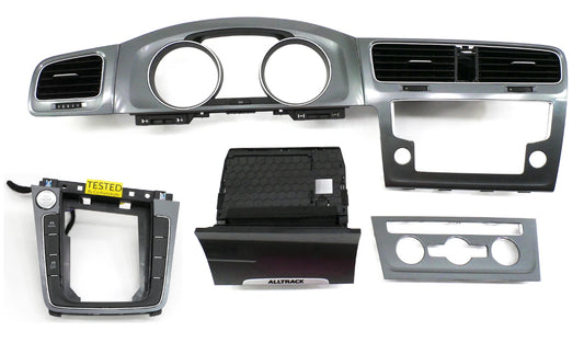Dash & Shifter Trim Vents Set 17-19 VW Golf Alltrack MK7 - Genuine - 5GM 857 189
