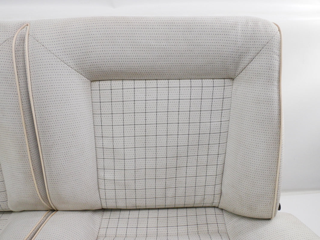 Rear Back Seat 85-93 VW Cabriolet Convertible MK1 White - Genuine