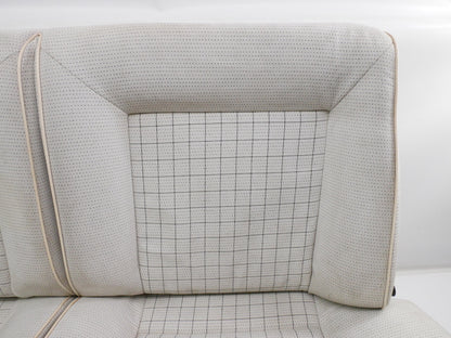 Rear Back Seat 85-93 VW Cabriolet Convertible MK1 White - Genuine