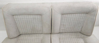 Rear Back Seat 85-93 VW Cabriolet Convertible MK1 White - Genuine