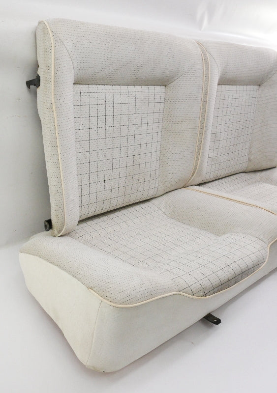 Rear Back Seat 85-93 VW Cabriolet Convertible MK1 White - Genuine