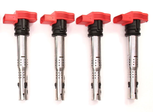 4x Ignition Coil Set 05-18 Audi VW A4 A6 A8 Touareg Q5 Q7 Genuine 06E 905 115 D