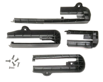 LH Seat Track Trim Cover Set 02-08 Audi A4 B6 B7 - Genuine - 8E0 881 348 B