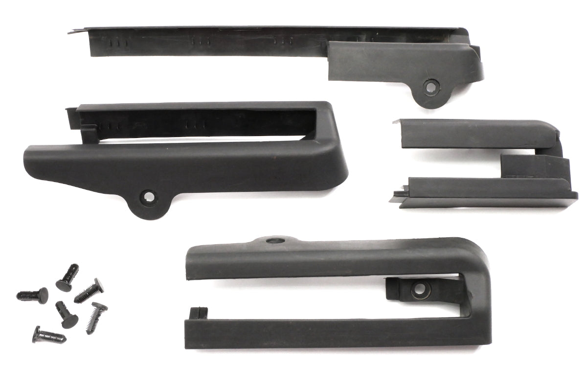 LH Seat Track Trim Cover Set 02-08 Audi A4 B6 B7 - Genuine - 8E0 881 348 B