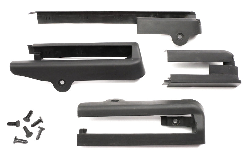 LH Seat Track Trim Cover Set 02-08 Audi A4 B6 B7 - Genuine - 8E0 881 348 B