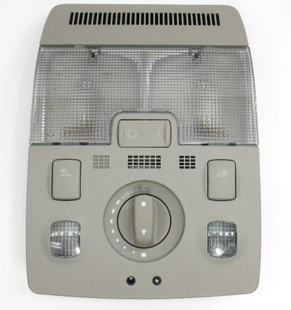 Dome Map Light Sunroof Switch 02-05 Audi A4 B6 Platin Hell Grey - 8E0 947 135 F