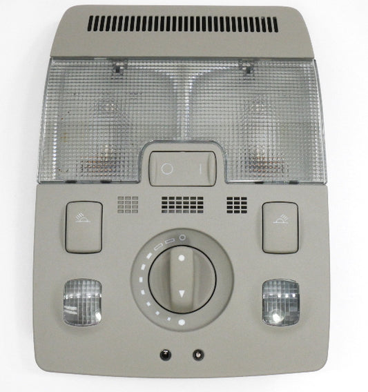 Dome Map Light Sunroof Switch 02-05 Audi A4 B6 Platin Hell Grey - 8E0 947 135 F