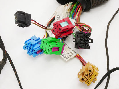 LH Front Door Wiring Harness 99-02 Audi A4 S4 B5 ~ Genuine ~ 8D1 971 663 AJ