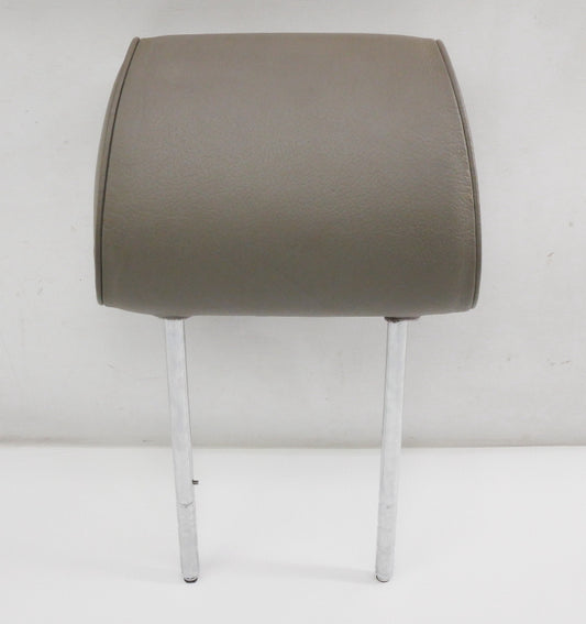 LH Front Grey Leather Seat Head Rest Headrest 96-02 Audi A4 S4 B5 - Genuine