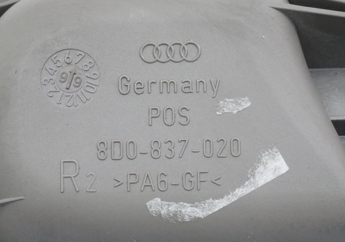 RH Front Interior Door Handle Tweeter 96-02 Audi A4 S4 B5 - Grey- 8D0 837 020