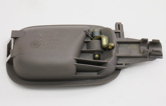 LH Rear Interior Door Pull Handle 96-02 Audi A4 S4 B5 Grey - Genuine 8D0 839 019