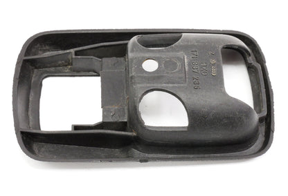 Black Interior Door Handle Trim Surround VW Jetta Rabbit MK1 Vanagon 171 837 235